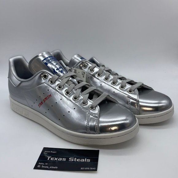 adidas stan smith silver